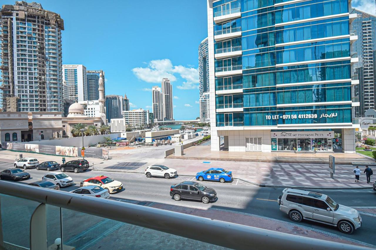 Luxury Escapes - Cozy 1 Bedroom With Study Room In Dubai Marina Park Tower Luaran gambar